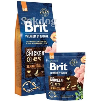 Image 1 of Brit Premium by Nature Senior Small/Medium 3 kg