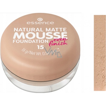 Essence Natural Matte Mousse penový make-up pre matný vzhľad 15 16 g