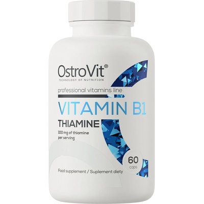 OstroVit Vitamin B1 Thiamine, 60 Capsules