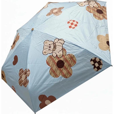 Mini dáždnik Teddy baby blue