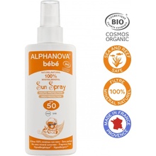 Alphanova Bebe slunečný spray SPF50 125 g