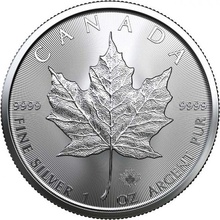 The Canadian Royal Mint Stříbrná mince Maple Leaf 2023 1 oz