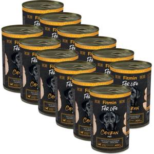 Fitmin Консерва Fitmin For Life CHICKEN пате 12 x 400 г
