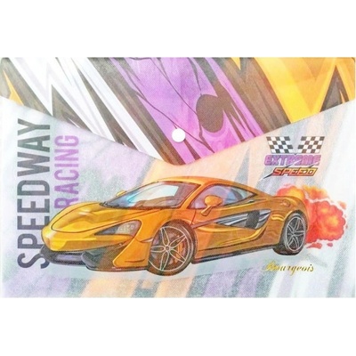 Папка джоб с копче Bourgeois А4+ Speedway (1303525-P0136)