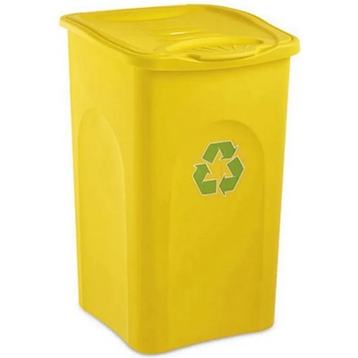 Stefanplast 50 л. жълт кош за отпадъци STEFANPLAST от серия Begreen (650695)