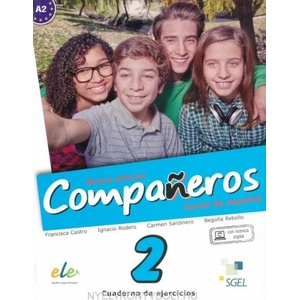 Companeros 2 Ćwiczenia + klucz dostępu | Francisca Castro, Ignacio Rodero, Carmen Sardinero (ISBN: 9788497789103)