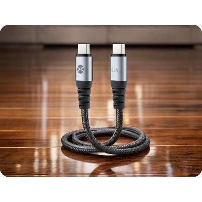 TelForceOne GSM195611 Braix USB-C - USB-C 1m černý