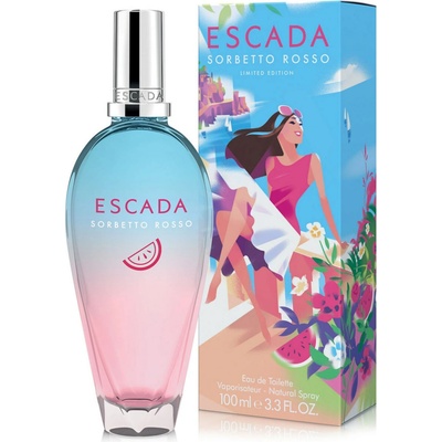 Escada Sorbetto Rosso toaletná voda dámska 100 ml tester