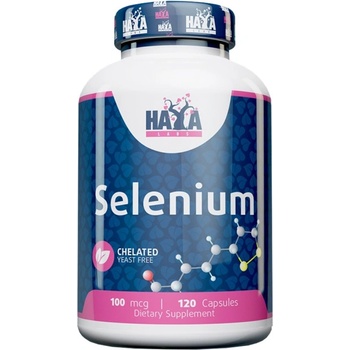 Image 1 of Haya Labs Chelated Selenium - Yeast Free 100 mcg [120 капсули]
