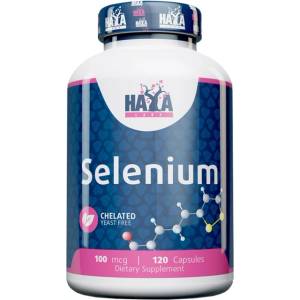 Haya Labs Chelated Selenium - Yeast Free 100 mcg [120 капсули]