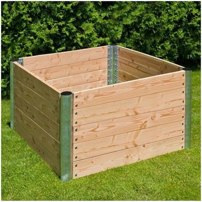 DEMA Vyvýšený záhon Premium 138x138x75 cm