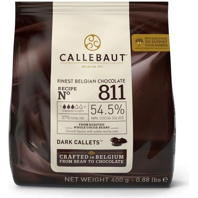 Callebaut Belgická čokoláda 54,5% 400 g