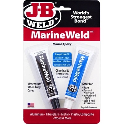 J-B WELD 8272 dvojzložkové epoxidové vodotesné lepidlo MarineWeld 2 x 28,4 g