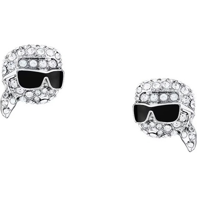 Karl Lagerfeld Ikonické náušnice s krystaly Karl Charms KLAYD20