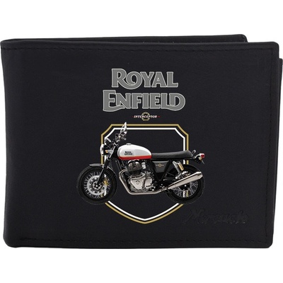 Striker kožená Jawa Royal Enfield Intreceptor 650 Twin černá