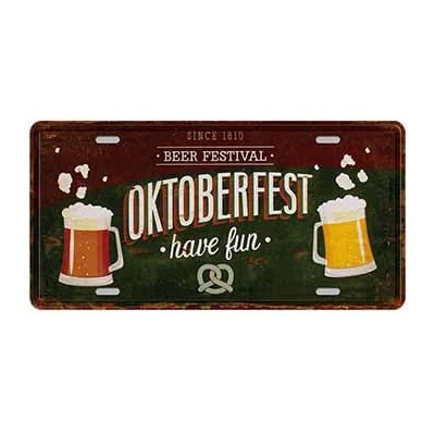 Ceduľa značka Oktoberfest