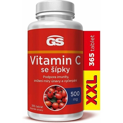 GS Vitamín C 500 so šípkami XXL 365 tabliet