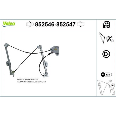 Zvedací zařízení oken VALEO 852547