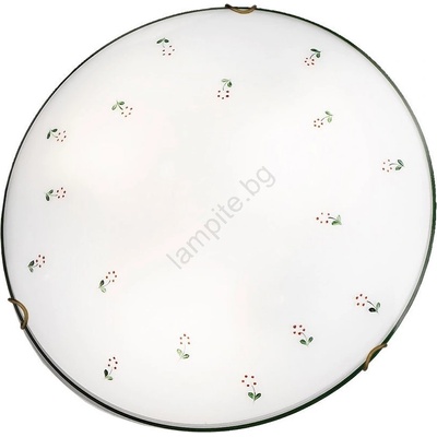 Kolarz 731.13. 4.70 - Плафон NONNA 3xE27/60W/230V Ø 50 см зелен (KL0265)