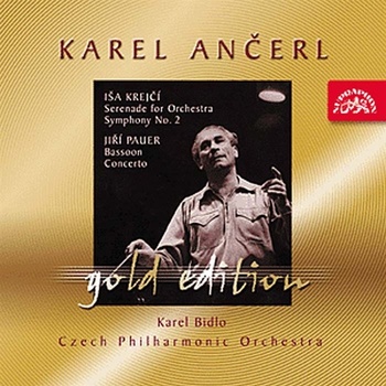 Česká filharmonie / Karel Ančerl - Gold Edition 37 Krejčí : Serenáda, Symfonie č. 2 / Pauer : Koncert pro fagot CD