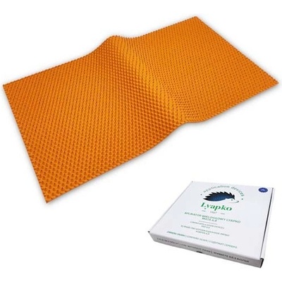 LYAPKO akupresúrna podložka 24 cm x 47 cm 6,8 Oranžová