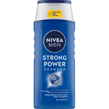 Nivea Strong Power For Men šampón 250 ml