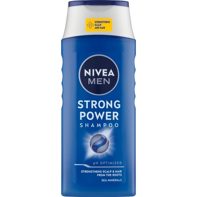 Nivea Strong Power For Men šampón 250 ml