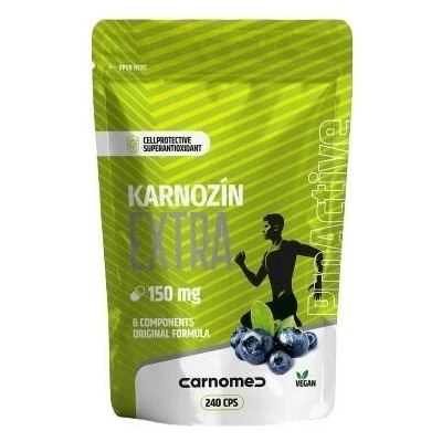 CarnoMed Karnozin Extra 150 mg Ecopack 240 kapslí