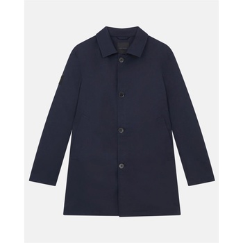 Lyle and Scott Палто Lyle and Scott Men's Mid-Length Car Coat Long Sleeve Overcoat - Dark Navy