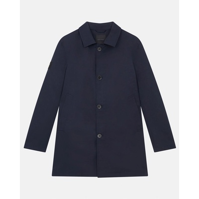 Lyle and Scott Палто Lyle and Scott Men's Mid-Length Car Coat Long Sleeve Overcoat - Dark Navy