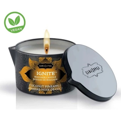 Kama Sutra Масажна свещ Kama Sutra Ignite ананас и кокос 170 гр