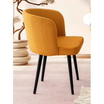 Velmoro Трапезен стол Soft So-4107 S-07 жълт