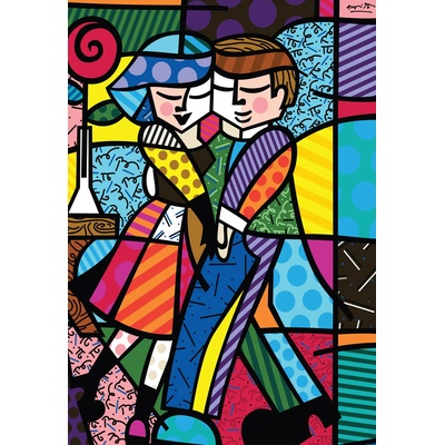 Bluebird Puzzle - Puzzle Romero Britto: Cheek to Cheek - 1 000 piese