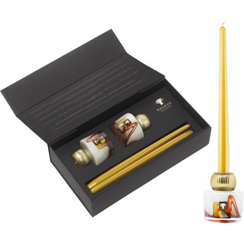 Baobab Collection Twins Nirvana Bliss Комплект свещници със свещи, 4 ел (TWINSNBL)