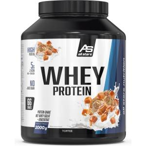 ALL STARS 100% Whey Protein Powder 2000g Toffee - 1313