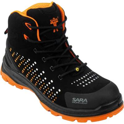 SARA Workwear ROTTERDAM S3S FO SC SR ESD kotníková obuv oranžová