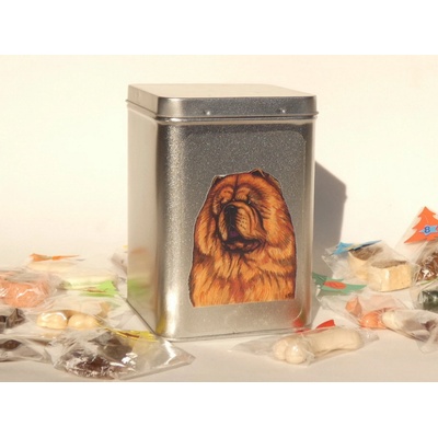 Kerásek Adventní kalendář se sušenkami pro psy v dóze s čau čau 24 ks pamlsků 330g