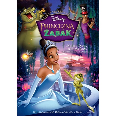 Princezna a žabák DVD