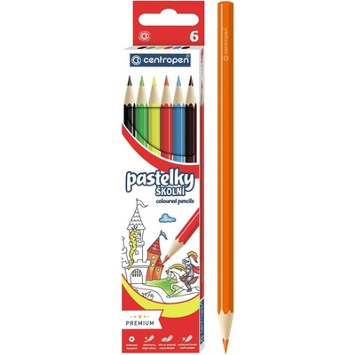 Centropen pastelky 9520 6 barev 661527