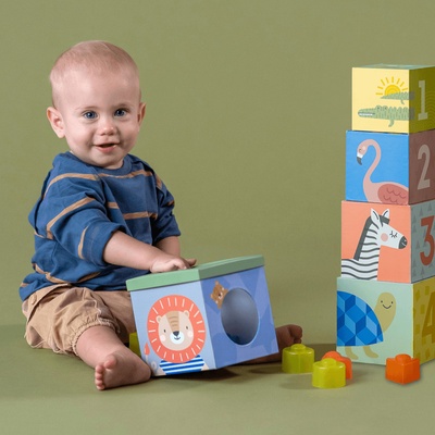 Taf Toys Sada kociek a tvarov Savana