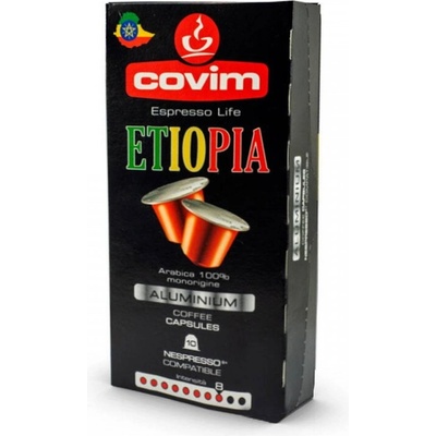 Covim Alluminio Etiopia 10 бр. Кафе капсули Nespresso