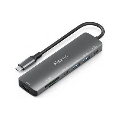 AISENS USB извод Aisens 7 EN 1 Сив 100 W