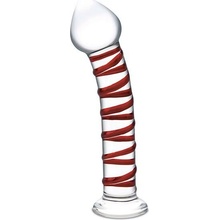 Glas Mr. Swirly Dildo 20,3 Cm