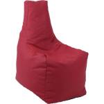 Pufrelax Пуф стол, 230л. , Sunlounger Evo - Wine, PU кожа, Пълнеж от полистиролни перли (PUF-G-SEV-PU-WNE)