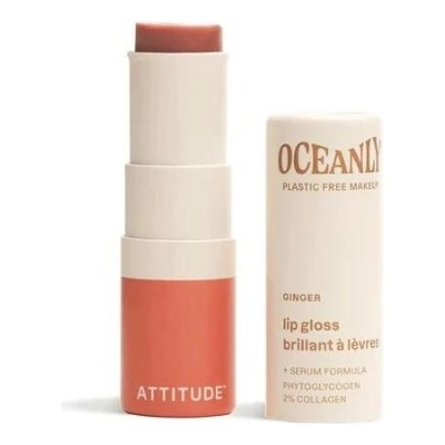 Attitude Oceanly Lesk na pery Ginger 3,4 g