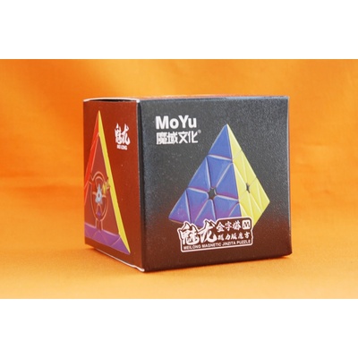 Pyraminx MoYu MoFangJiaoShi Meilong Magnetic Stikerless