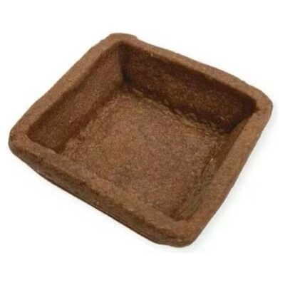 Dortisimo Košíček na tartaletky čtvercový máslový kakaový 4,5 cm 20 ks