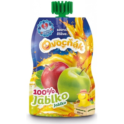 Ovocňák 100% Mošt jablko 200 ml – Zbozi.Blesk.cz