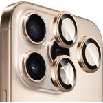 Blueo Калъф за iPhone 14 Pro / iPhone 14 Pro Max - оригинално стъкло от сапфирен кристал - златисто