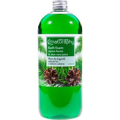 Naturaphy 30099 Pena do kúpeľa borovica a aloe vera 1000 ml
